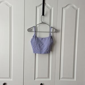 Lavender Cropped Tank Top